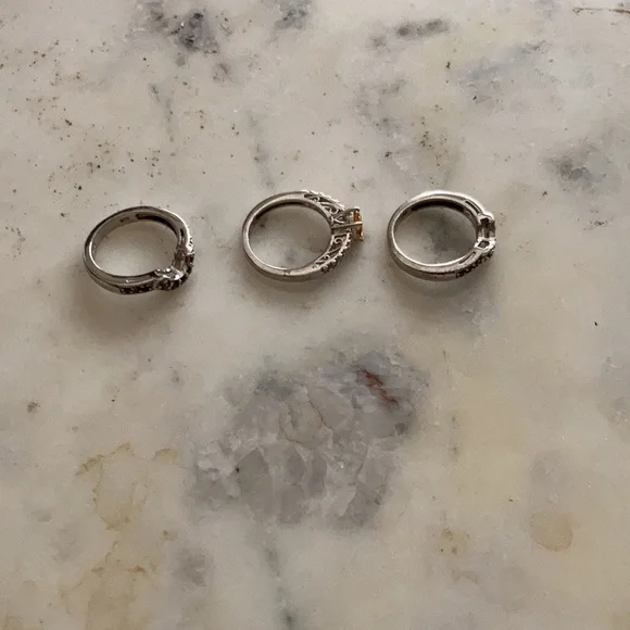 NWOT STS Stackable Rings Set Size 6 - Picture 2 of 6